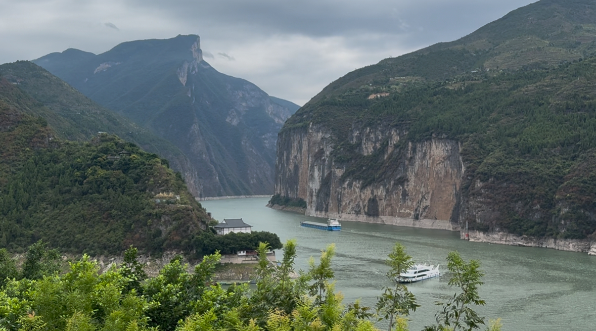 The Three Gorges on the Yangtze River, China
